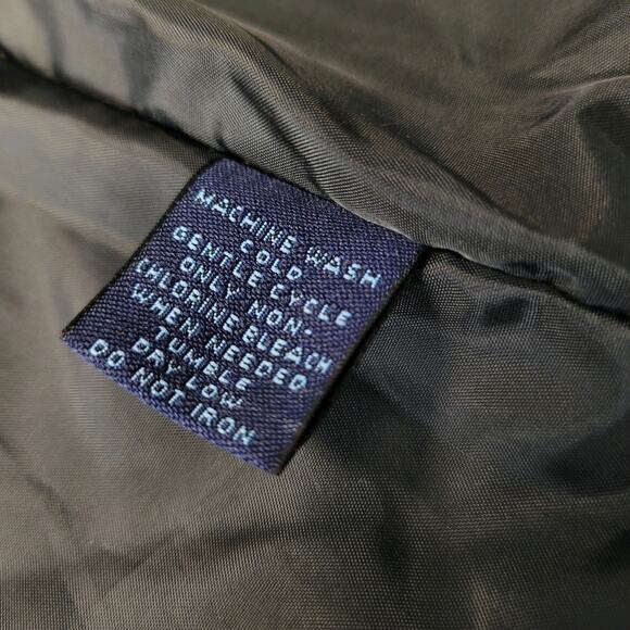 Westbound Quilted Puffer Vest Womens Petite Small Brown Shimmer Animal Print Zip - Picture 10 of 11